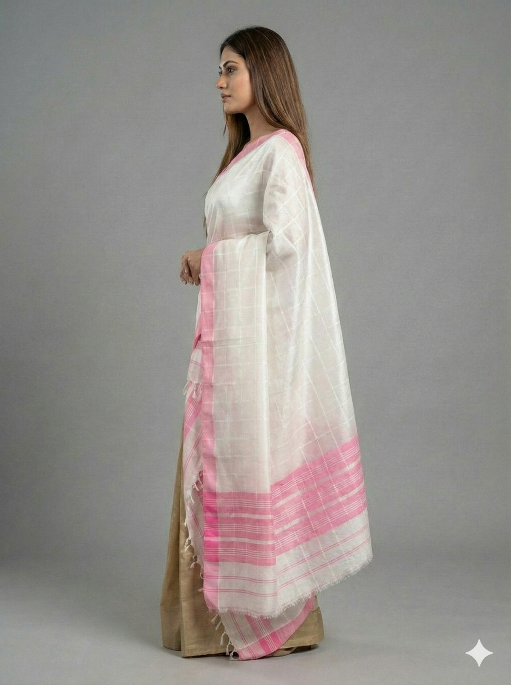 Nuni Cotton Chador - Baby Pink